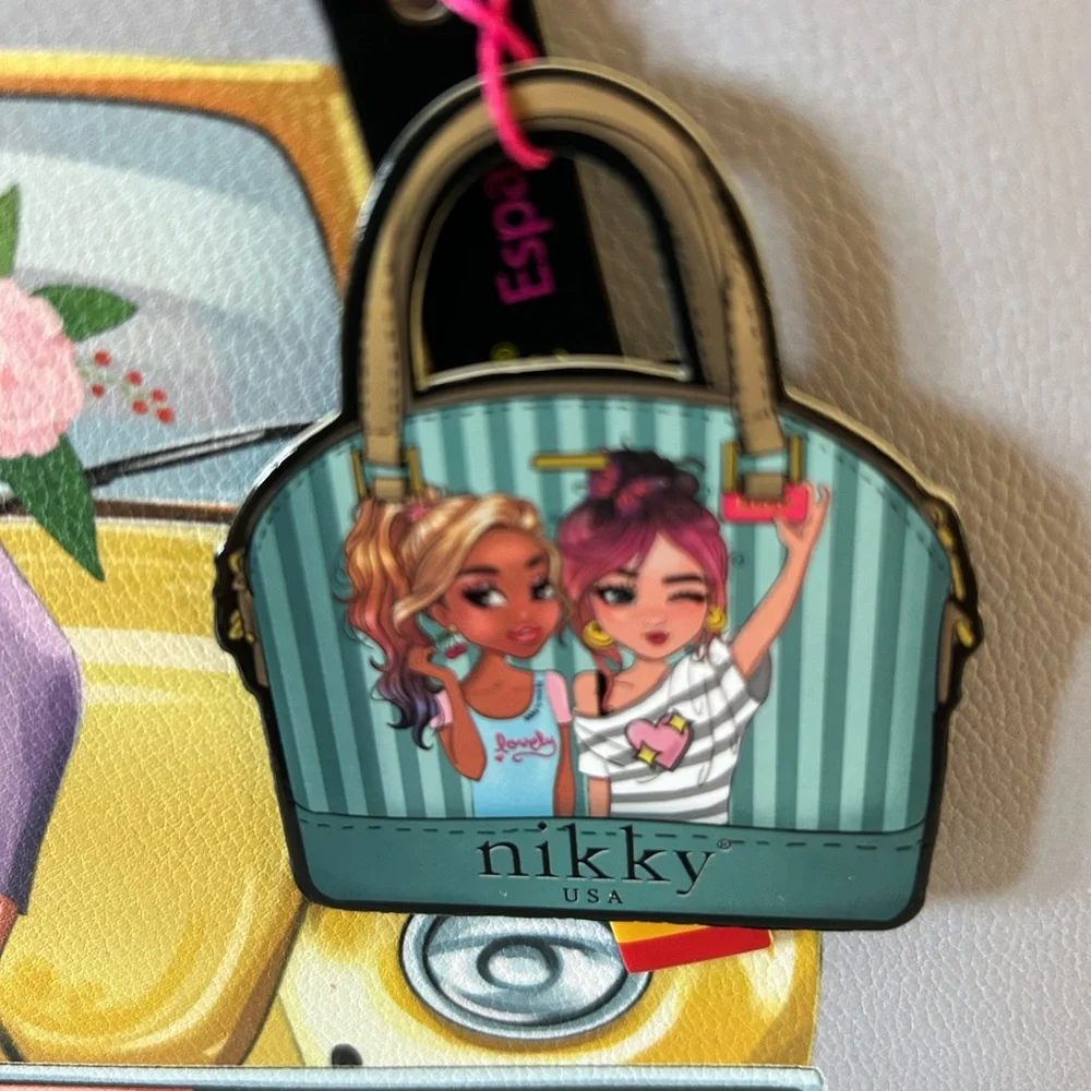 Nicole Lee Women's Adventure Tote Bag - Black and Yellow - Picture 6 of 6